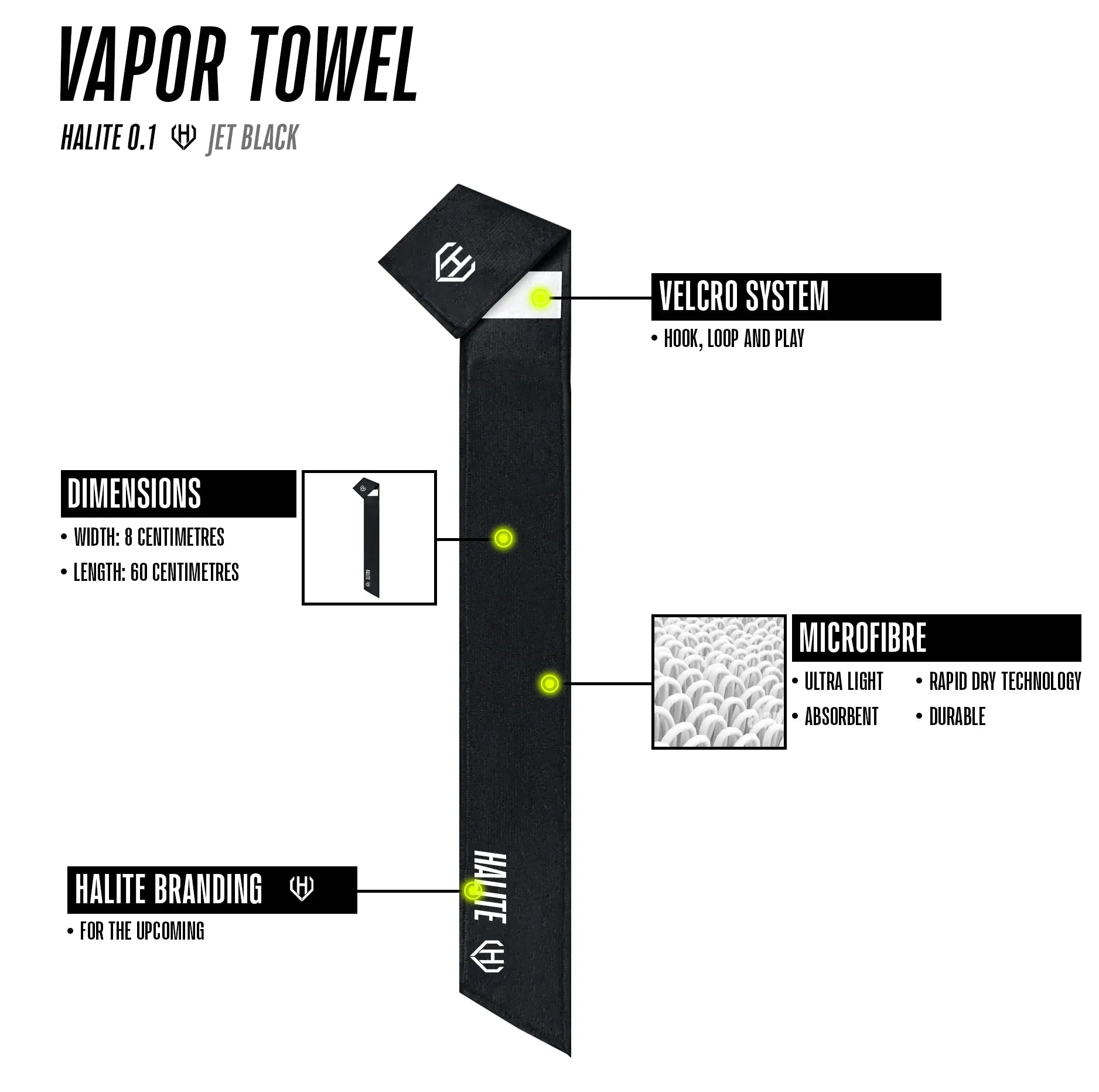 VAPOR Black Streamer