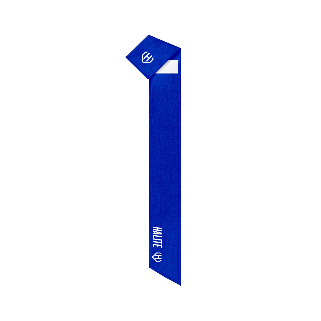 Blue VAPOR Streamer Towel designed for movement and style, lightweight, breathable, with a vibrant, eye-catching appearance.