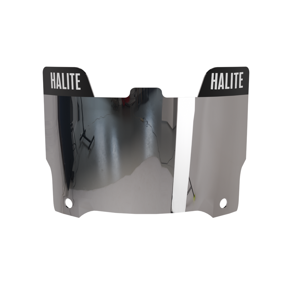 PROTA Clear Mirror visor for SpeedFlex and F7 helmets, featuring anti-fog, impact resistance, and full-edge panoramic design.