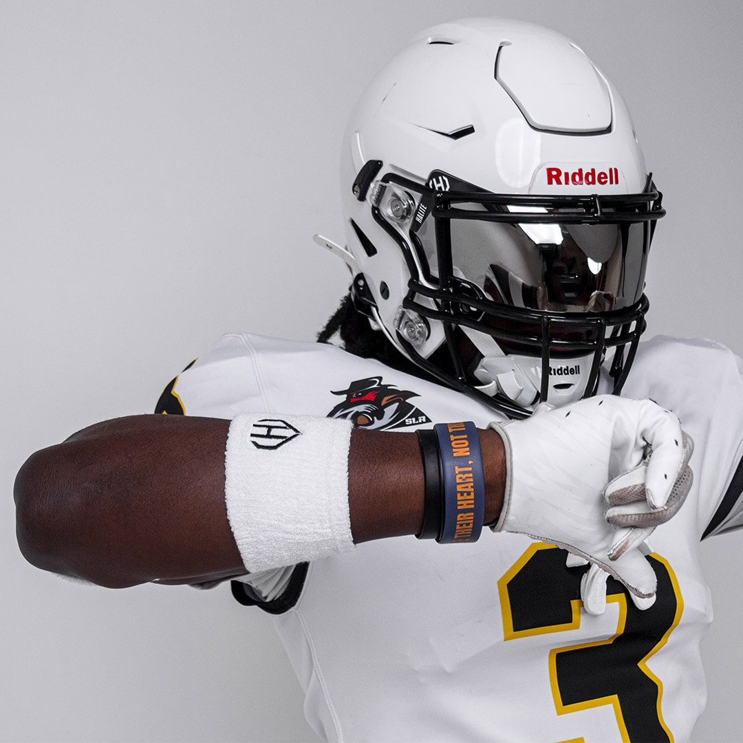 GEO White Wrist Bands